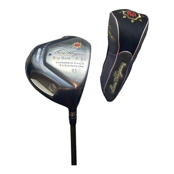 Ben Hogan Big Ben C-S3 Formed Face Titanium Driver 9.5° W Head Cover - Picture 1 of 7